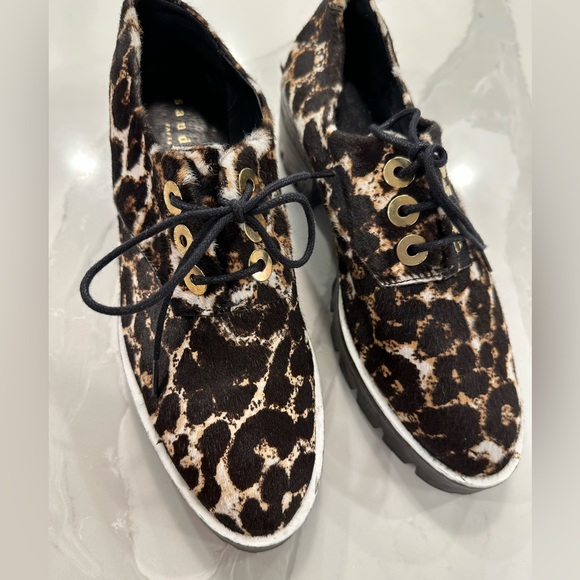 Sandro leopard Oxfords - Picture 3 of 9